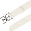 image:imageSam Edelman Womens Casual DoubleE Logo Plaque Buckle Leather Belt for Jeans and TrousersIvory