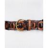 image:imageSam Edelman Womens Linked Woven Leather Belt for Jeans Dresses and SkirtsMultibrown