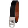 image:imageSam Edelman Womens Skinny 1 Logo Clamp Leather Dress Belt for Jeans Dresses and TrousersBlack