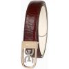 image:imageSam Edelman Womens Skinny 1 Logo Clamp Leather Dress Belt for Jeans Dresses and TrousersCognac