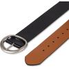image:imageSam Edelman Womens TwoinOne Reversible Center Bar Buckle Belt Black Centerbar SmallBlack Centerbar