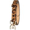 image:imageSam Edelman womens Doublee Plaque Logo Buckle Skinny Fashion Trouser BeltLeopard