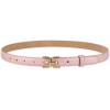image:imageSam Edelman womens Doublee Plaque Logo Buckle Skinny Fashion Trouser BeltPink