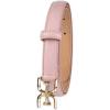image:imageSam Edelman womens Doublee Plaque Logo Buckle Skinny Fashion Trouser BeltPink