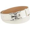 image:imageSam Edelman Womens Casual DoubleE Logo Plaque Buckle Leather Belt for Jeans and TrousersIvory