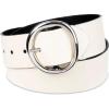 image:imageSam Edelman Womens TwoinOne Reversible Center Bar Buckle Belt Black Centerbar SmallIvoryBlack