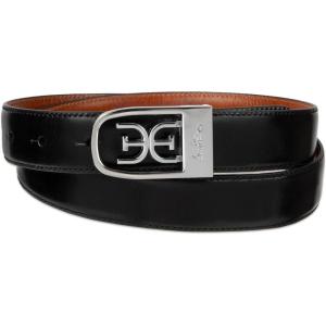 image:imageSam Edelman Womens Skinny 1 Logo Clamp Leather Dress Belt for Jeans Dresses and TrousersBlack