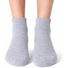 image:imageSam Edelman Womens Low Cut Socks  6 PK Half Cushion Soft Socks for SneakersBlackWhiteGrey