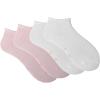 image:imageSam Edelman Womens Quarter Socks  6 PK Cushioned Cotton Scalloped Edge SocksBallet SlipperIvory