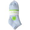 image:imageSam Edelman Womens Quarter Socks  6 PK Cushioned Cotton Scalloped Edge SocksDenimWhite