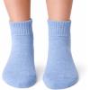 image:imageSam Edelman Womens Quarter Socks  6 PK Half Cushion with Heel TabDenimWhite