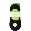 image:imageSam Edelman Womens Socks  6 PK Cotton Invisible MidCut Liner SocksBlackWhite