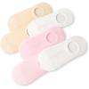 image:imageSam Edelman Womens Cotton Socks  6 PK Invisible Sneaker LinersPinkIvoryOatmeal