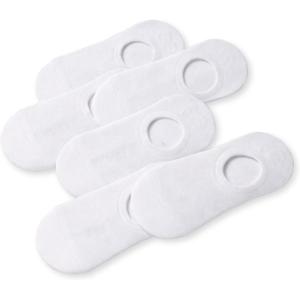 image:imageSam Edelman Womens Cotton Socks  6 PK Invisible Sneaker LinersWhite