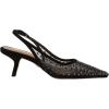 image:imageSam Edelman Womens Bianka Slingback PumpsBlack Glitz Mesh