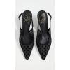 image:imageSam Edelman Womens Bianka Slingback PumpsBlack Polka Dot Mesh