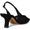 image:imageSam Edelman Womens Bianka Slingback PumpsBlack Suede Net Mesh
