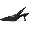 image:imageSam Edelman Womens Bianka Slingback PumpsBlack Suede Net Mesh