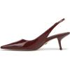 image:imageSam Edelman Womens Bianka Slingback PumpsFrench Merlot Patent