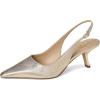 image:imageSam Edelman Womens Bianka Slingback PumpsGold Leaf