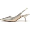image:imageSam Edelman Womens Bianka Slingback PumpsGold Leaf Leather
