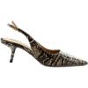 image:imageSam Edelman Womens Bianka Slingback PumpsMocha Taupe Python Print