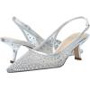 image:imageSam Edelman Womens Bianka Slingback PumpsSoft Silver Mesh