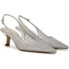 image:imageSam Edelman Womens Bianka Sling MeshSoft Silver Mesh
