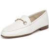 Bright White Smooth Leather