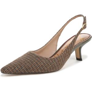 image:imageSam Edelman Womens Bianka Slingback PumpsBrown Plaid Multi