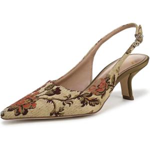 image:imageSam Edelman Womens Bianka Slingback PumpsNatural Floral Multi