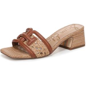 image:imageSam Edelman Womens Waylon Weave SandalsRich Cognac