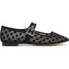 image:imageSam Edelman Womens Michaela Mesh Ballet FlatsBlack Polka Dot Mesh