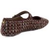 image:imageSam Edelman Womens Michaela Mesh Ballet FlatsCoffee Multi Boucle
