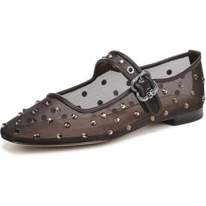 image:imageSam Edelman Womens Michaela Mesh Ballet FlatsCaf Noir Glitz Mesh