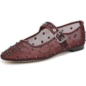 image:imageSam Edelman Womens Michaela Mesh Ballet FlatsFrench Merlot Glitz Mesh
