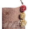 image:imageSam Edelman Marcie Open Weave Raffia Bucket HandbagBronze