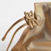 image:imageSam Edelman Poppy Oversized ClutchSoft Gold