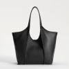 image:imageSam Edelman Slyvia Medium Whipstitch Expandable ToboBlack