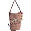 image:imageSam Edelman Marcie Open Weave Raffia Bucket HandbagBronze