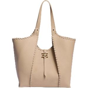 image:imageSam Edelman Slyvia Medium Whipstitch Expandable ToboAlmond Taupe