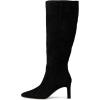 image:imageSam Edelman Womens Sylvia BootsBlack Suede Wide Calf