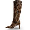 image:imageSam Edelman Womens Sylvia BootsBrown Leopard Print Wide Calf