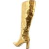 image:imageSam Edelman Womens Sylvia BootsMedallion Gold Snake Wide Calf