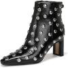 Black Patent Stud