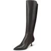 Chocolate Brown Wide Calf