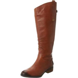image:imageSam Edelman Womens Penny Leather Riding BootWhiskey Leather Wide Calf