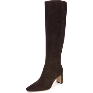 image:imageSam Edelman Womens Sylvia BootsChocolate Brown Extra Wide Calf