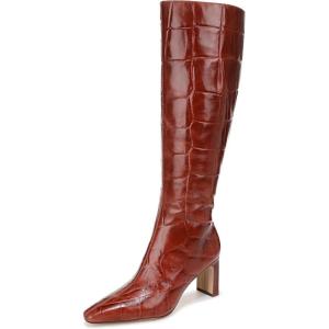 image:imageSam Edelman Womens Sylvia BootsNew Cognac Wide Calf
