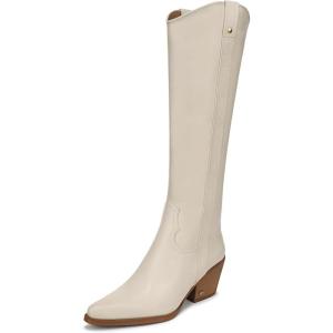 image:imageSam Edelman Womens Wyatt Western Tall BootsModern Ivory Wide Calf